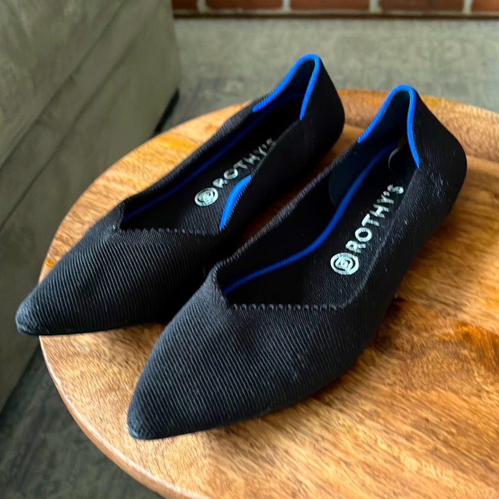 Rothy’s The Point washable flats- Size 10